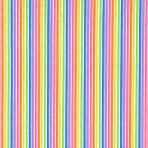 Rainbow Stripe Cotton Fabric - Pastels CX8323-RAIN-D