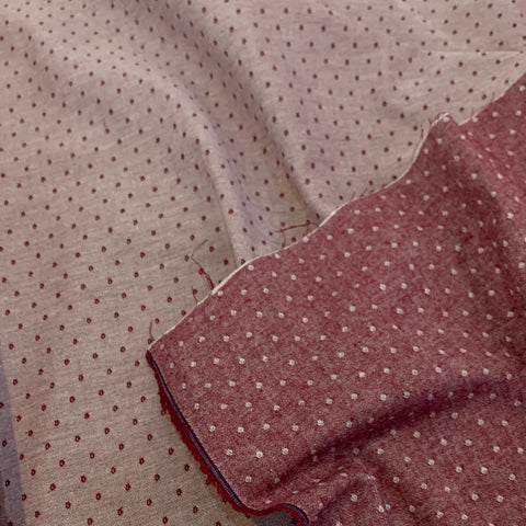 Reversible Cotton Dot Fabric