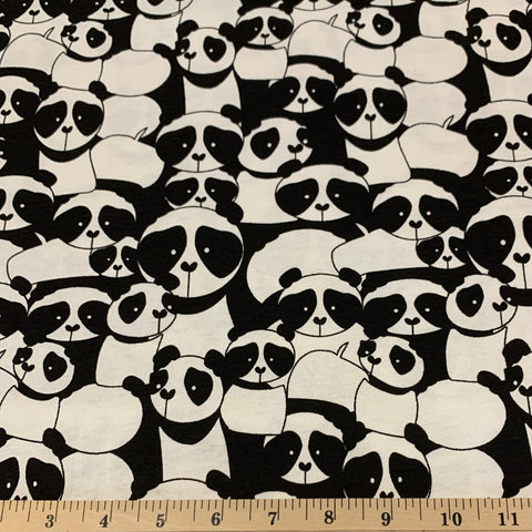 Panda Cotton T-Shirt Jersey Fabric