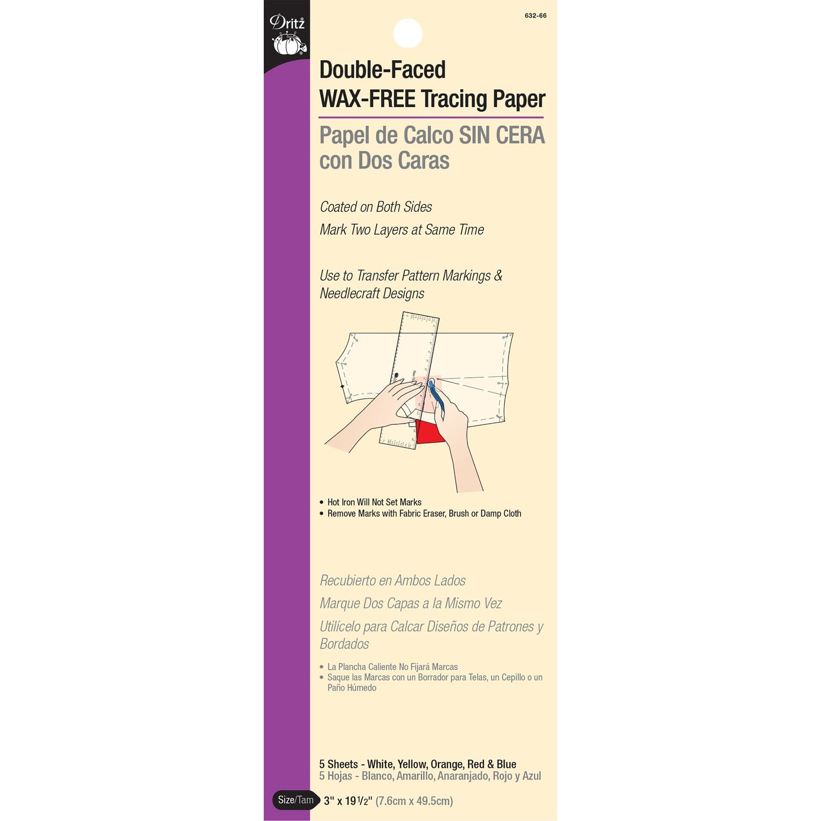 Dritz Wax-Free Tracing Paper