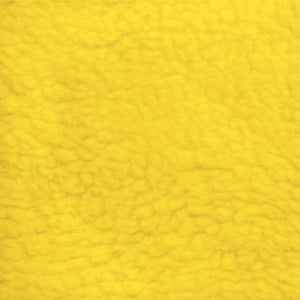 Anti Pill Polyester Fleece Fabric - Bright Yellow
