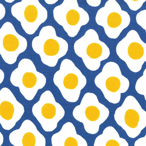Kika Kitchen Egg Cotton Shirting Fabric