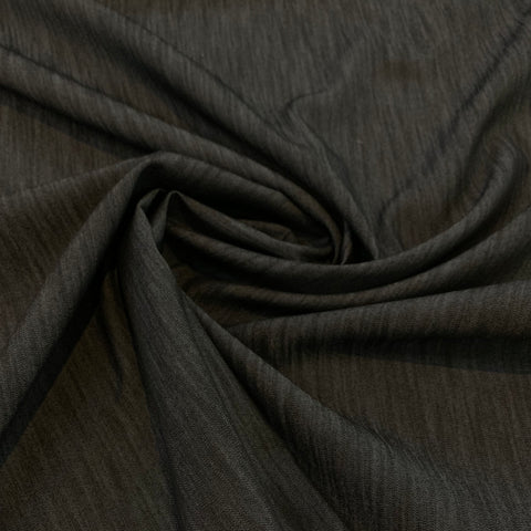 Lightweight Cotton Denim Fabric - Black