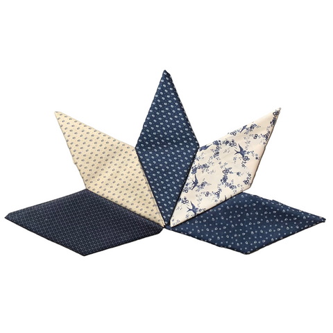 Bluebirds Nest by Kansas Troubles Quilters Fabric Fat Quarter Bundle