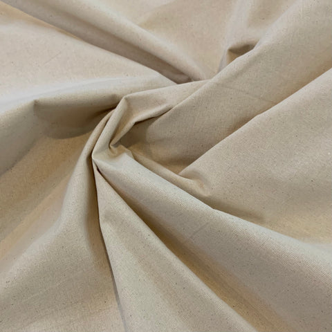 Heavy Unbleached Cotton Muslin Fabric