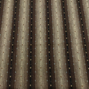 Nikko Dot Woven Cotton Fabric - Browns