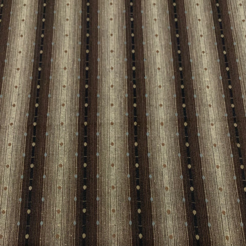 Nikko Dot Woven Cotton Fabric - Browns