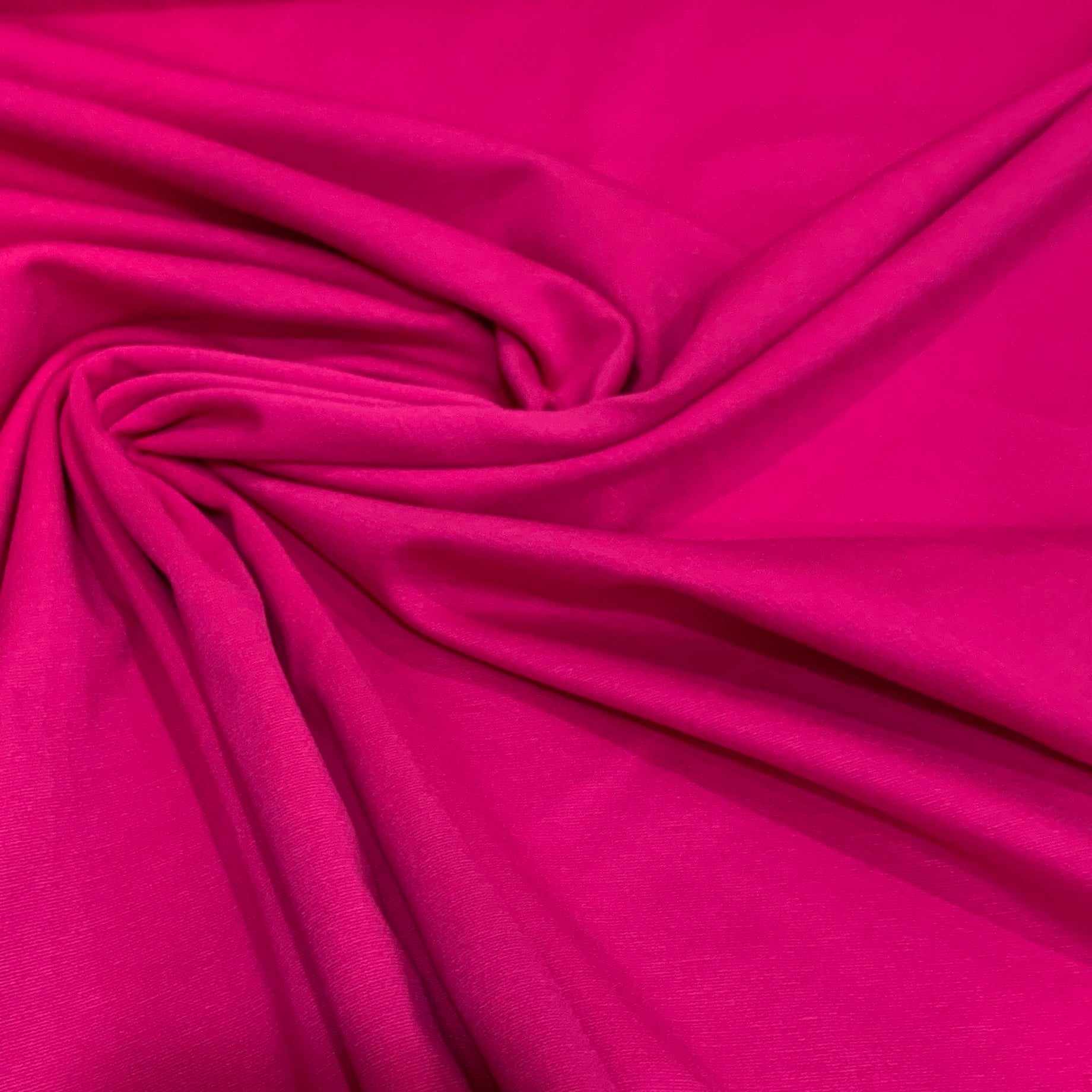 Rayon Nylon Ponti Fabric - Hot Pink