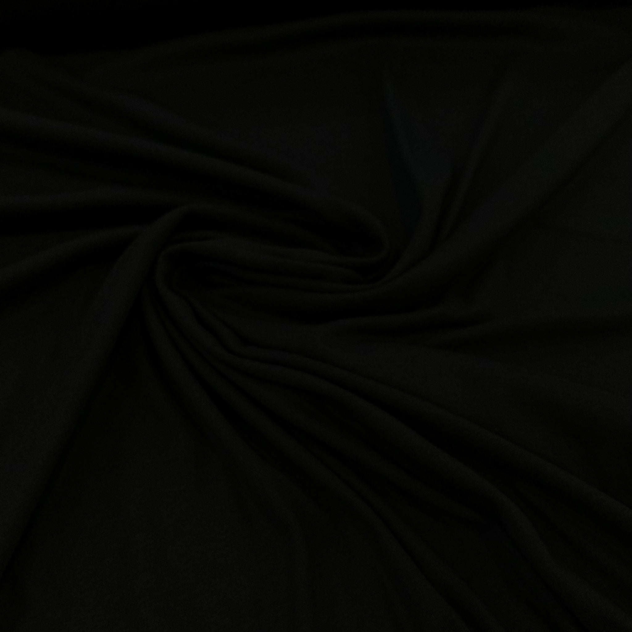 Cotton Jersey Fabric - Black
