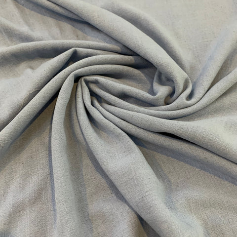 Linen Rayon Blend Fabric - Light Blue