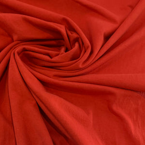 Cotton Jersey Fabric - Tomato