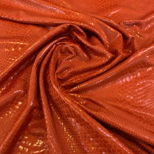 Reptile Skin Knit Poly/Spandex Fabric