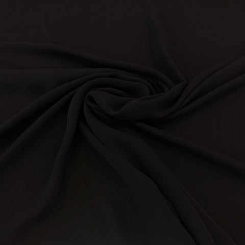 Silk Chiffon Fabric - Midnight