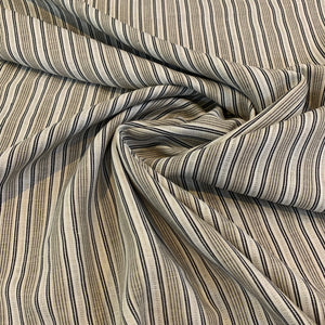 Stripe Linen/Cotton Fabric
