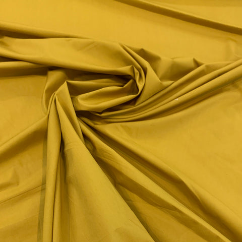 Cotton Shirting Fabric - Mustard