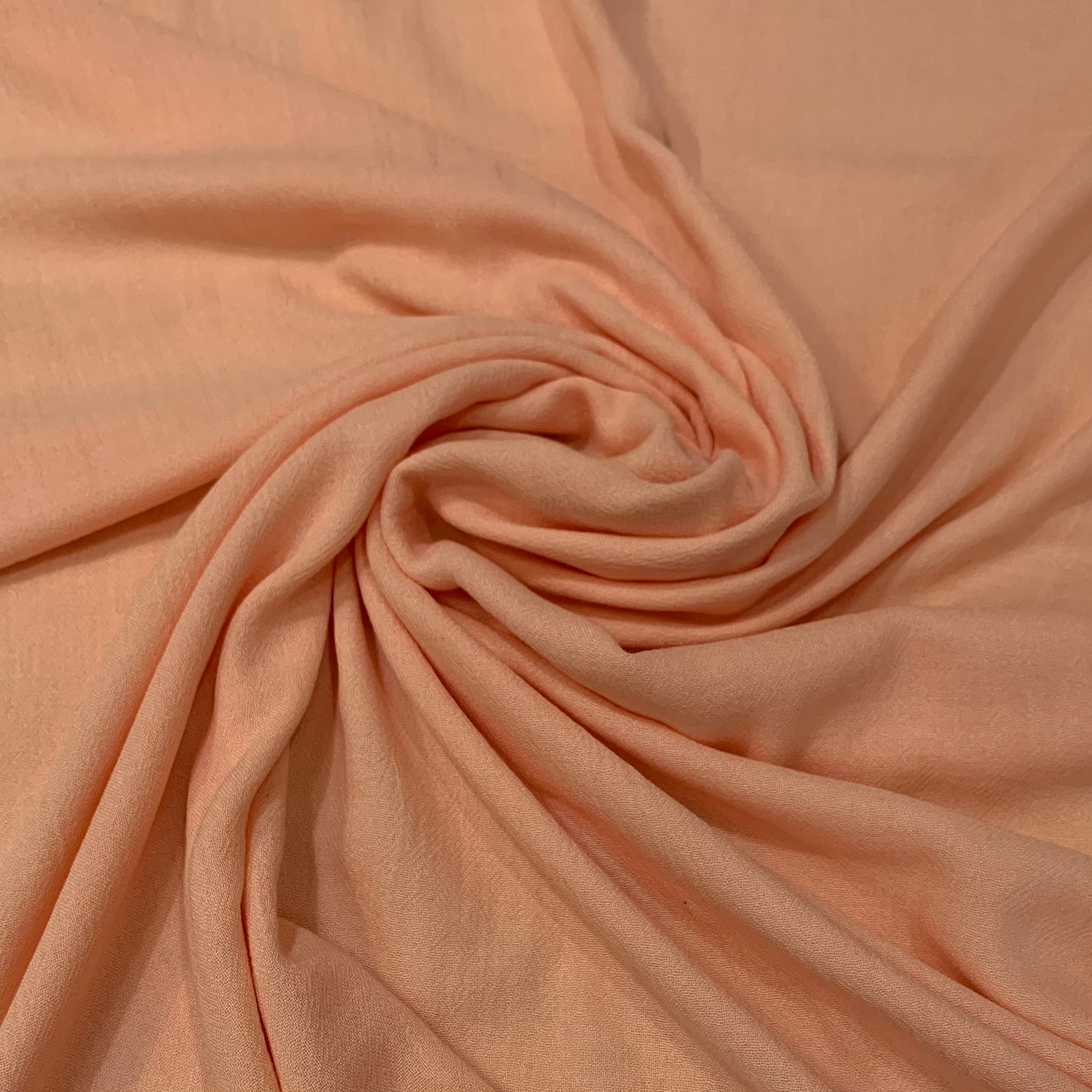 Cotton Gauze Fabric - Peach