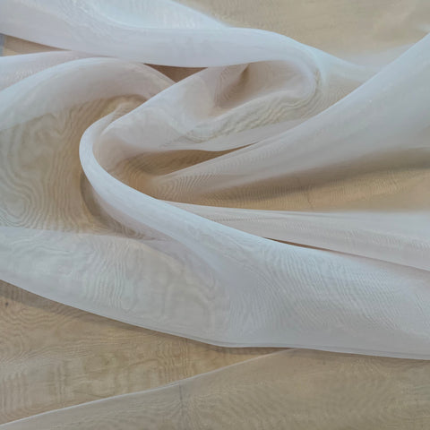 Polyester Organza Fabric - Pink