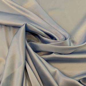 Stretch Silk Charmuese Fabric - Sky Blue
