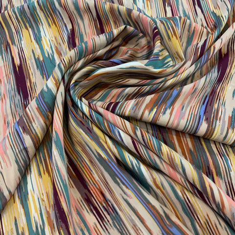 Printed Rayon/Cotton Challis Fabric