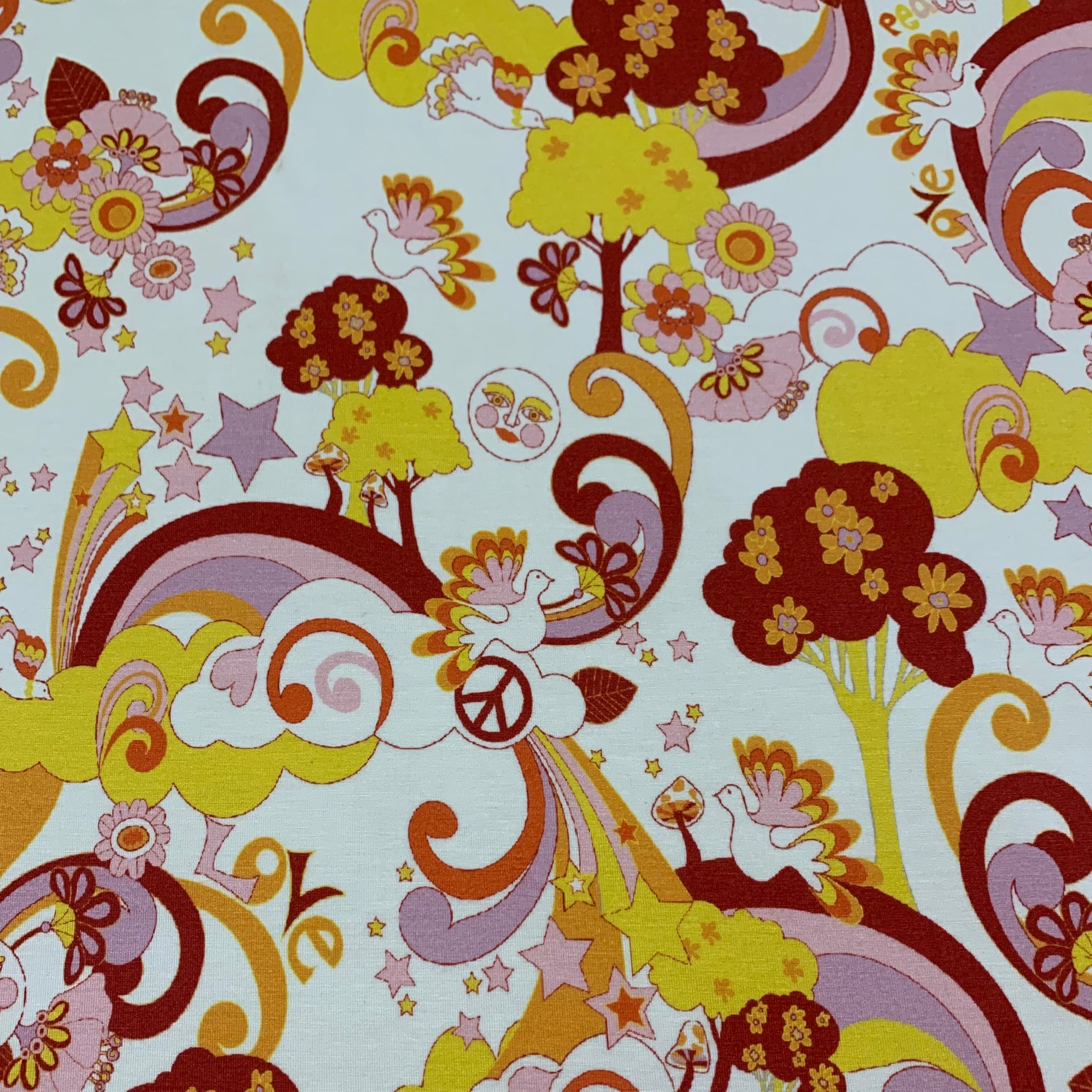 Love Trip Rayon Jersey Fabric