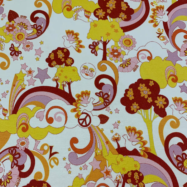Love Trip Rayon Jersey Fabric