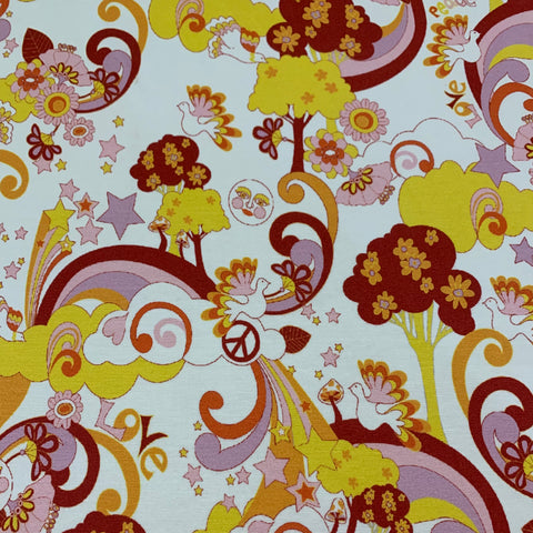 Love Trip Rayon Jersey Fabric
