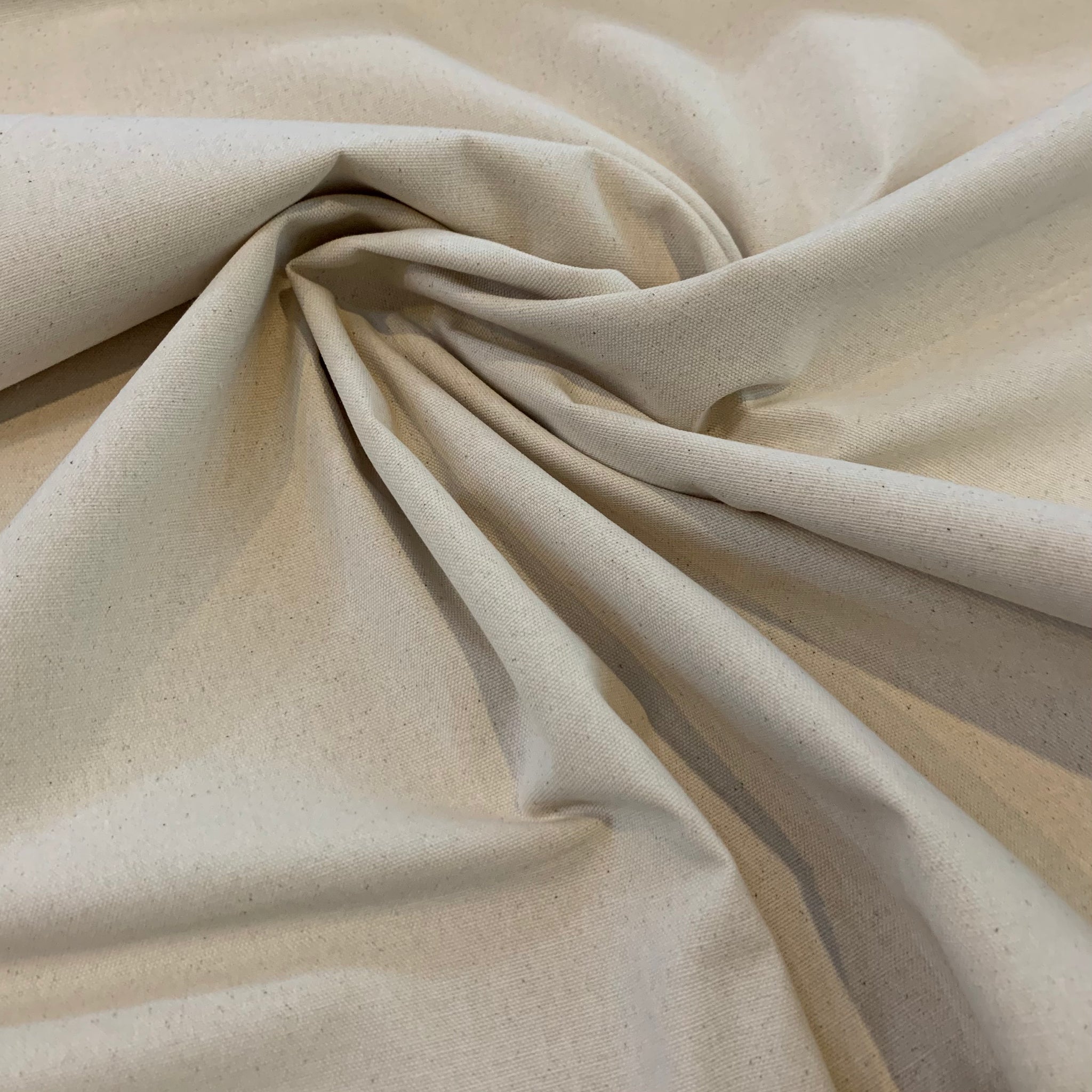 7 ounce Cotton Canvas Fabric - Natural