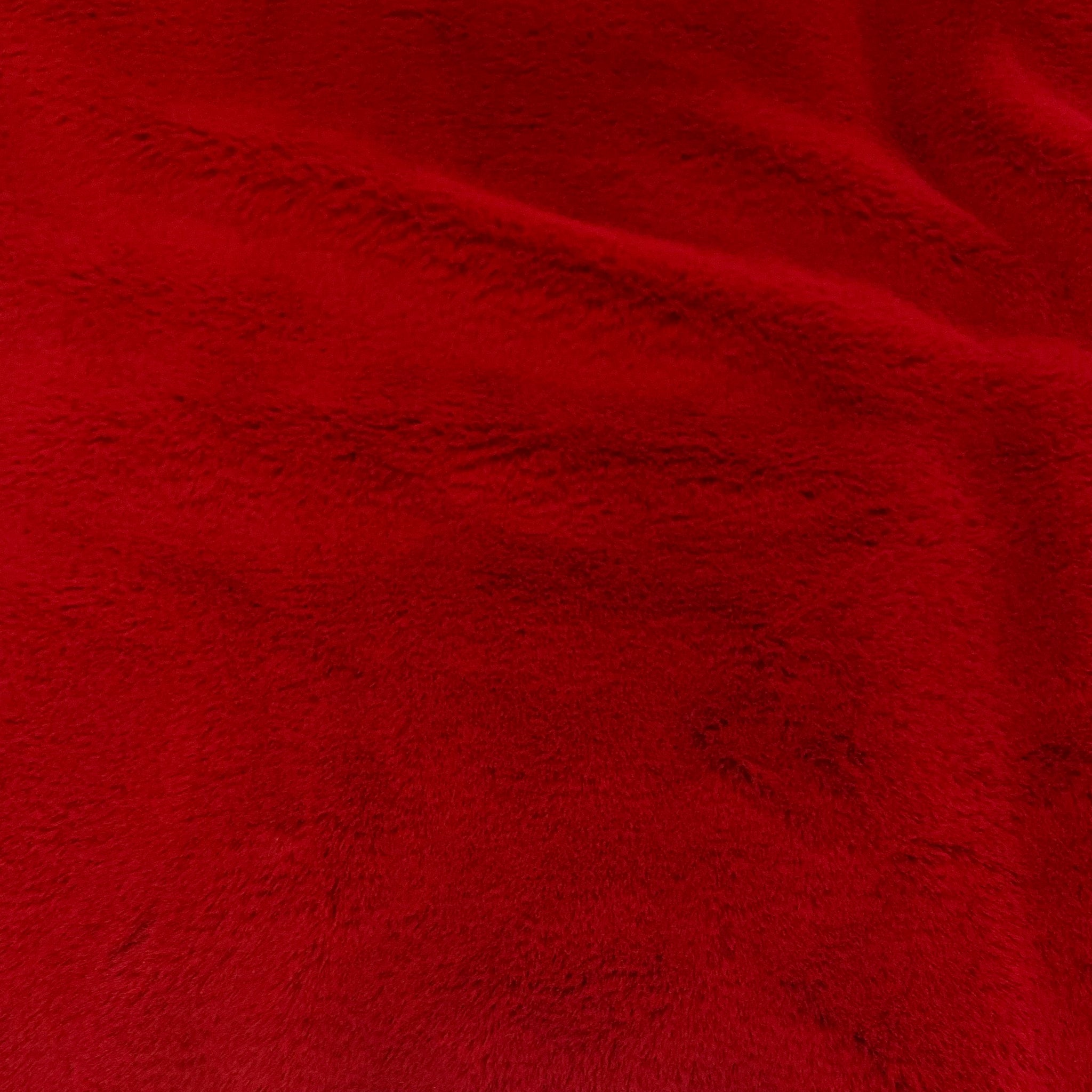 Cuddle Luxe Seal Faux Fur Fabric - Cardinal
