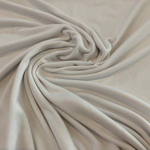 Hemp/Organic Cotton Interlock Fabric - White