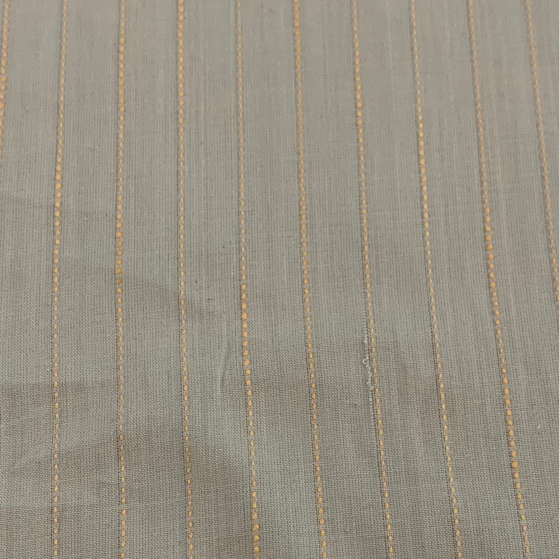Provence Stitched Stripe Woven Cotton Fabric - Seabreeze