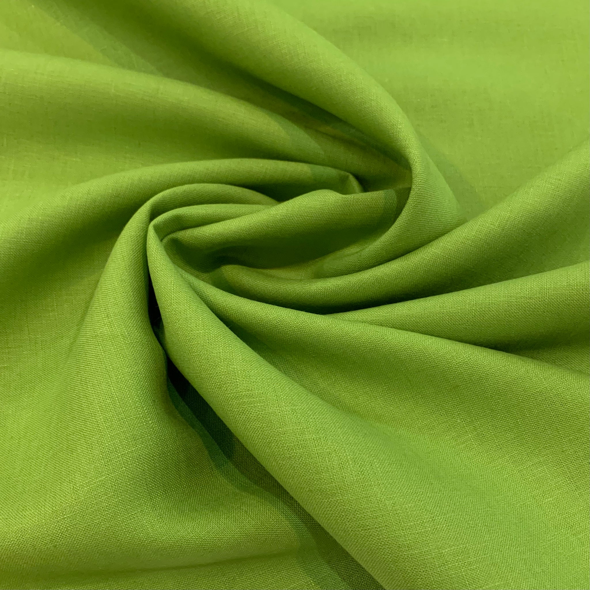 Nevada Linen Fabric - Chartreuse