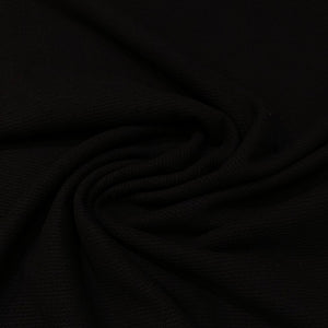 Wool Coating Fabric - Dark Plum Stripe