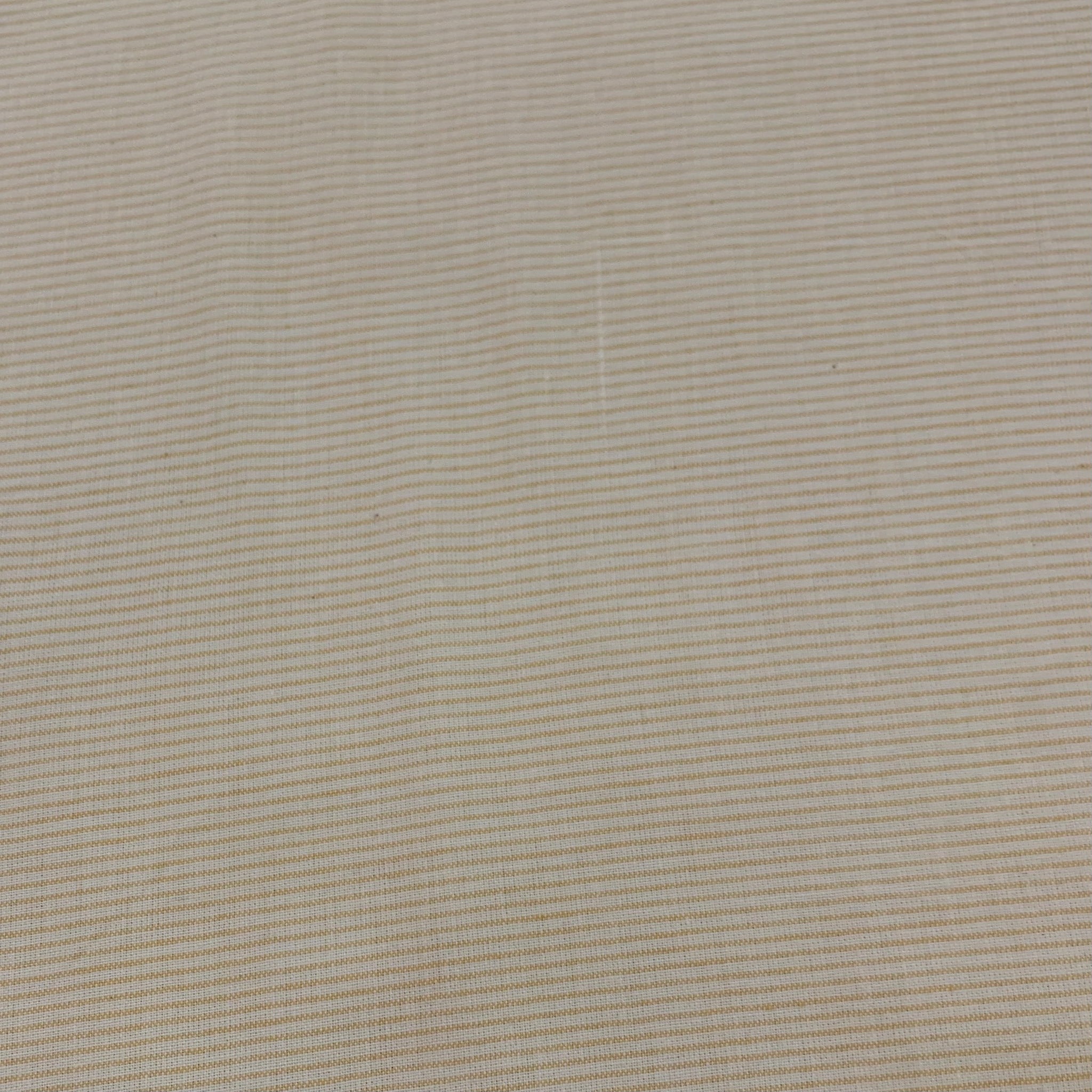 Primitive Collection Woven Striped Cotton Fabric - Creamsicle