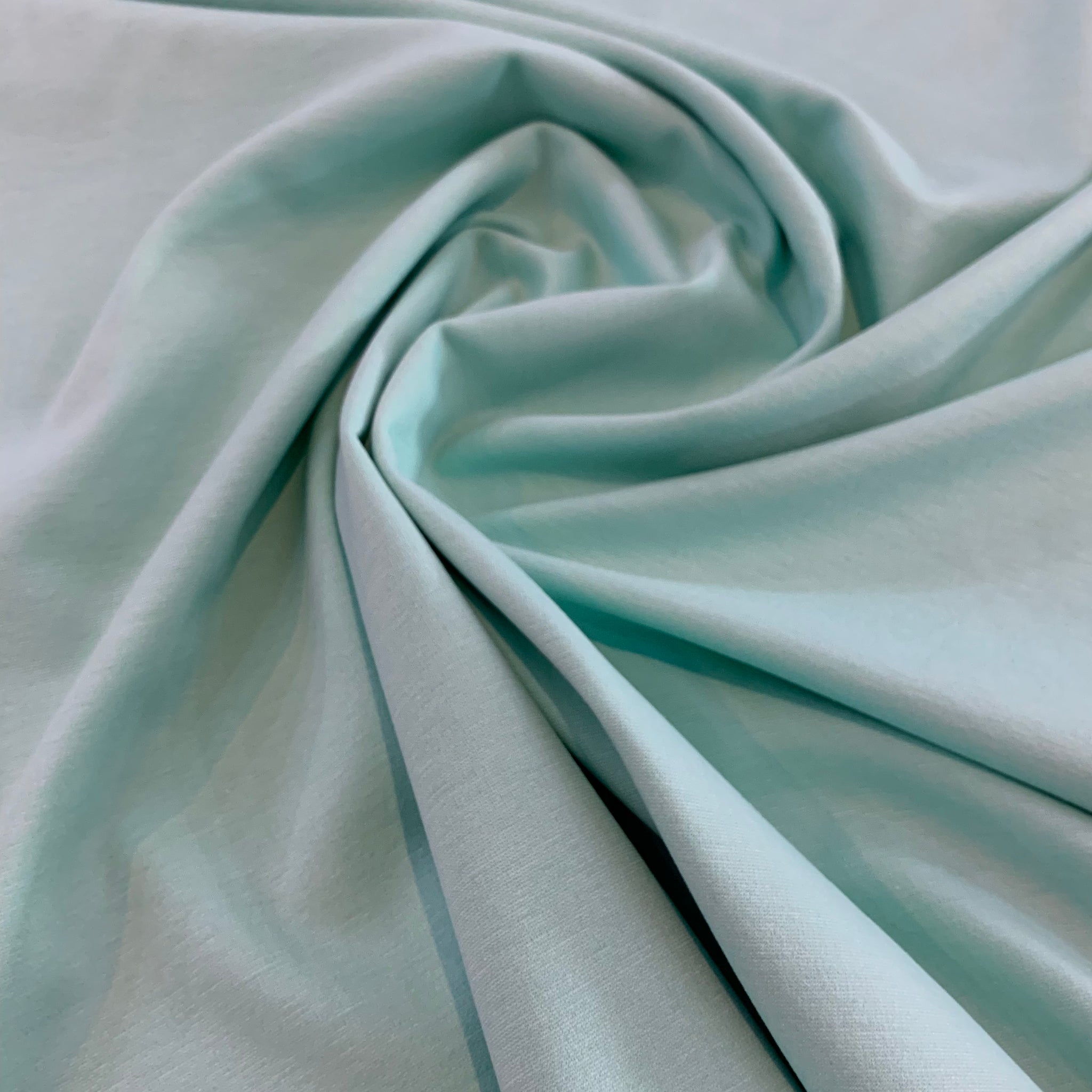 Rayon Nylon Ponti Knit Fabric - Mint