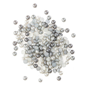 Buttons Galore Crystalz Rhinestone Embellishments - Silver