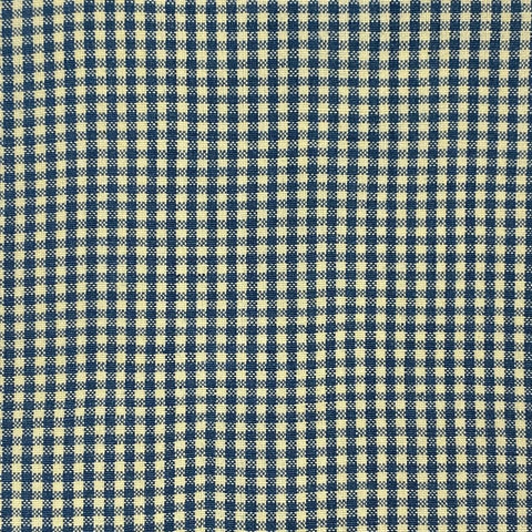 Homespun Mini Gingham Cotton Fabric - Juniper Berries