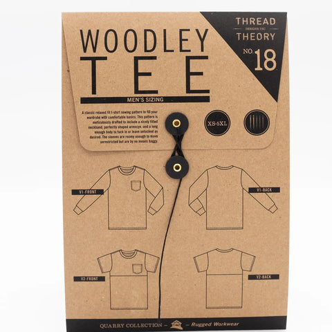 Woodley Tee Pattern - Men's sizes 26-50