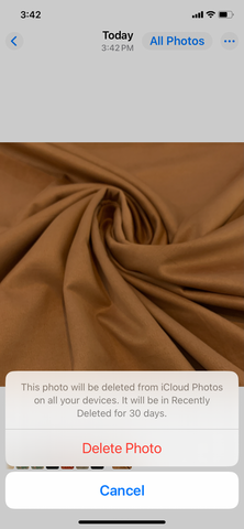 Techno Suede Poly/Spandex Fabric - Medium Brown