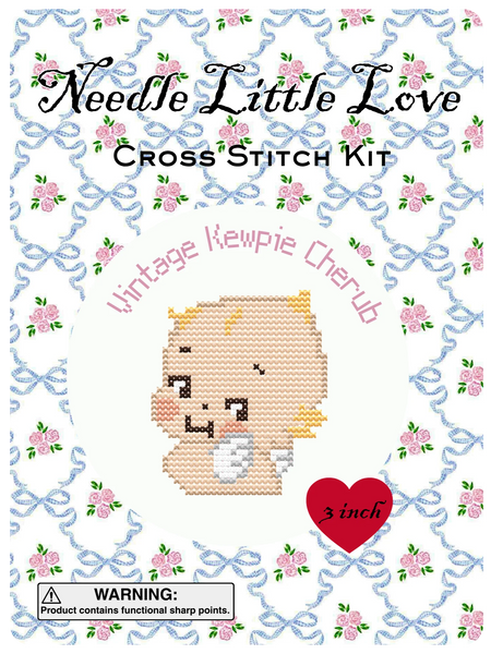Vintage Kewpie Cherub Cross Stitch Kit