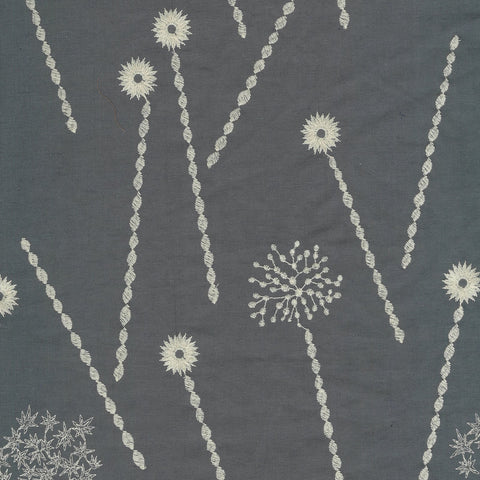 Echino Embroidery Branch Cotton/Linen Sheeting Fabric - EKX-98020 21 C10