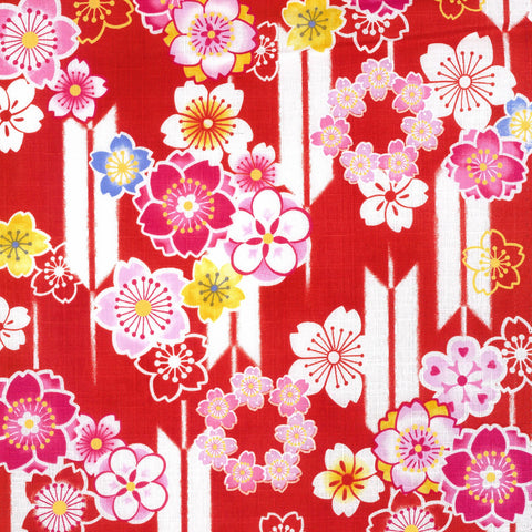 Iroha Cherry Blossom Cotton Dobby Fabric - YGA-69070 1 C21