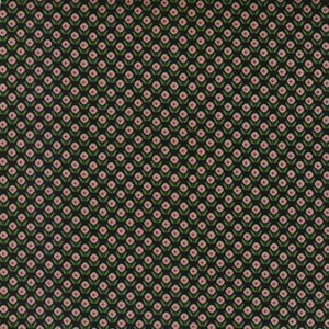 Sashiko Moyou Tulip Cotton Linen Canvas Fabric - YKA-11020 2 E40