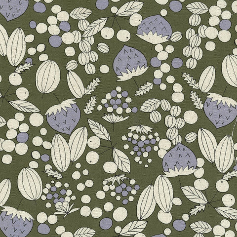 Linnea Berry Cotton Oxford Fabric - YKA-16010 1 D34