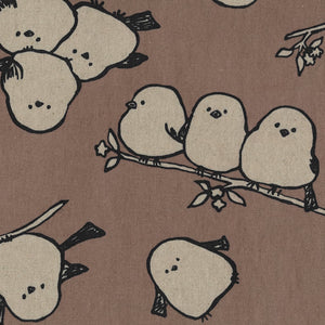 Simply Animal Birds Cotton Linen Canvas Fabric - YKA-29070-1-C