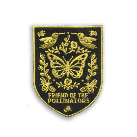 Friend of the Pollinators Iron On Patch