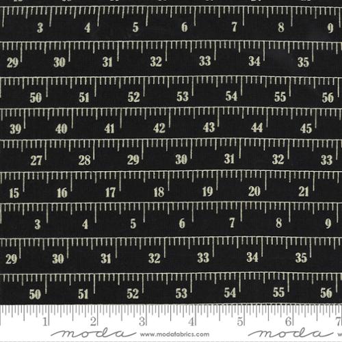 Measure Up Cotton Canvas - Black 54924 12