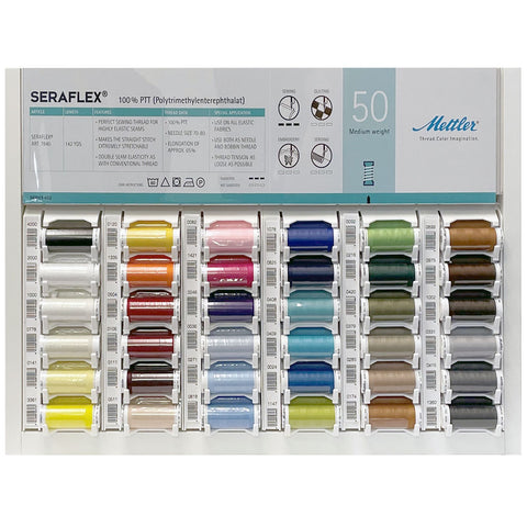 Mettler 50 Weight Seraflex Elastic Thread 142yds