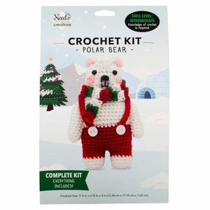 Christmas Polar Bear Crochet Kit