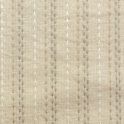 NIKKO Sashiko Stitches Woven Cotton Fabric - Cream