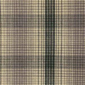 Nikko Geo Plaid Cotton Fabric - Lavender and Dark Sage